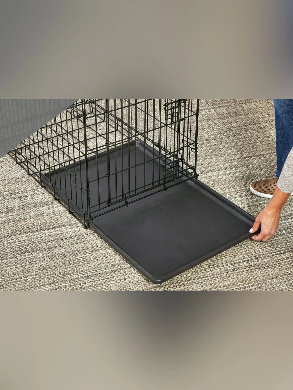 Removable Tray for Dog Crate
